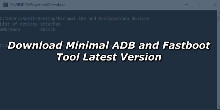 minimal adb fastboot recovery