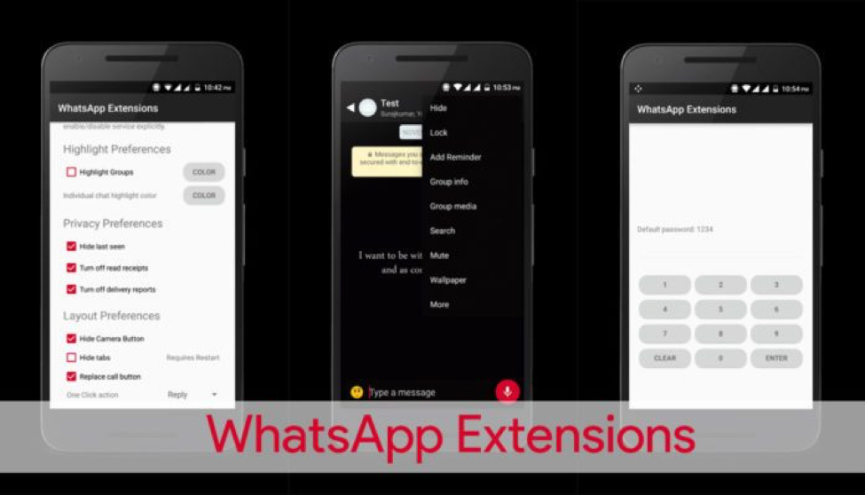 Whatsapp Extension