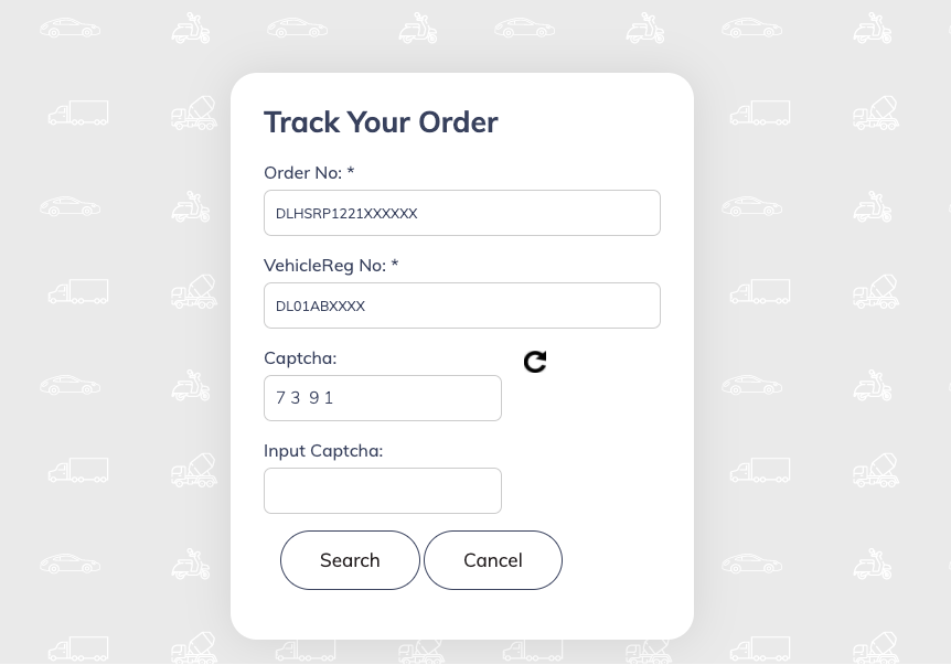 Track your HRSP order